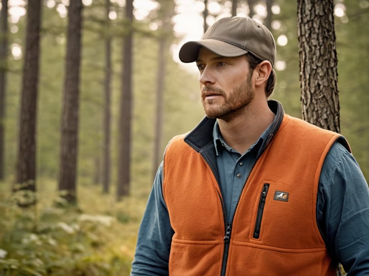 Blaze-Orange-Fleece-Vest-5