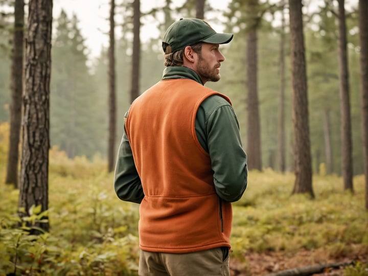 Blaze-Orange-Fleece-Vest-6