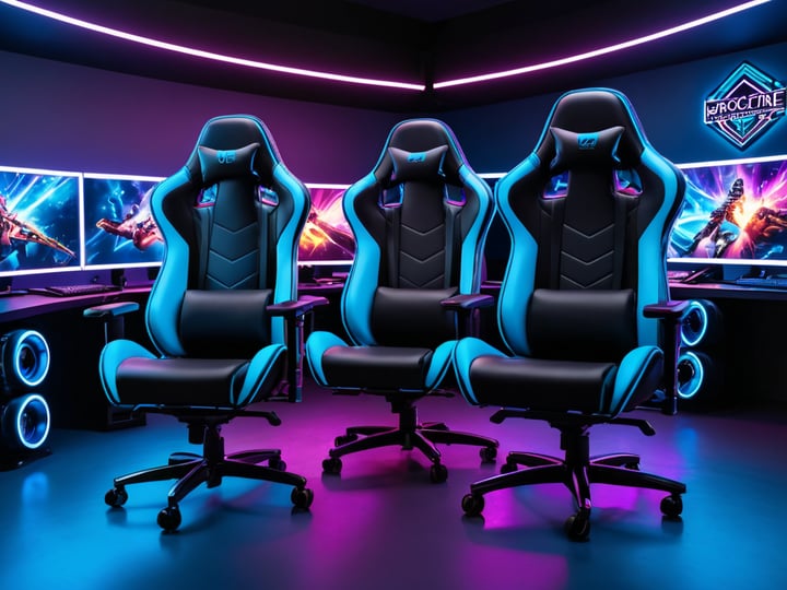 Blue Gaming Chairs-3