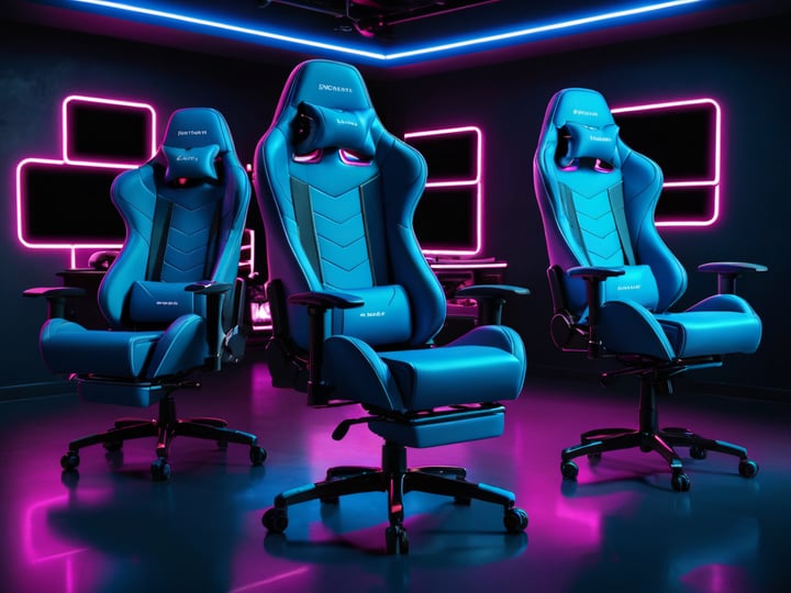 Blue Gaming Chairs-4