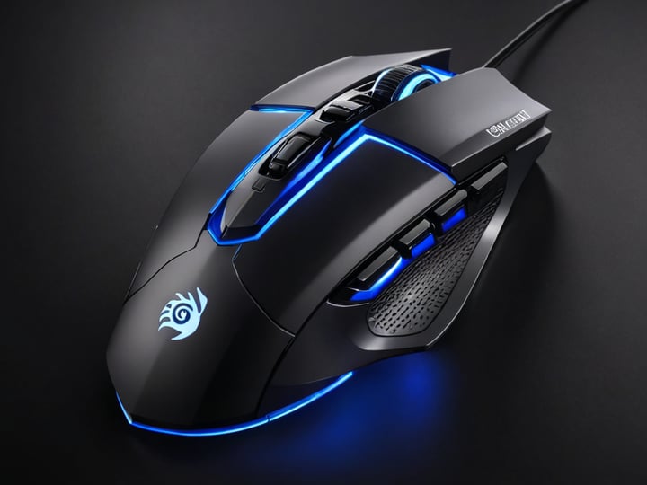 Blue Gaming Mouse-3