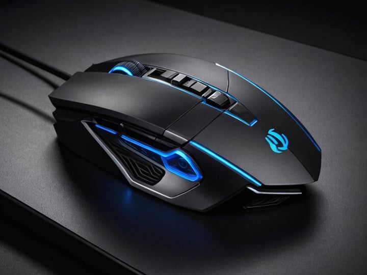Blue Gaming Mouse-5