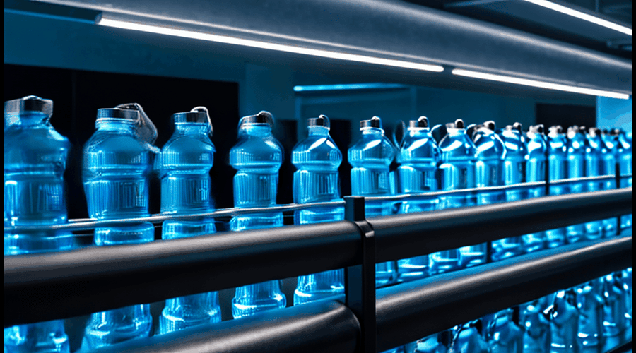 Blue Water Bottles
