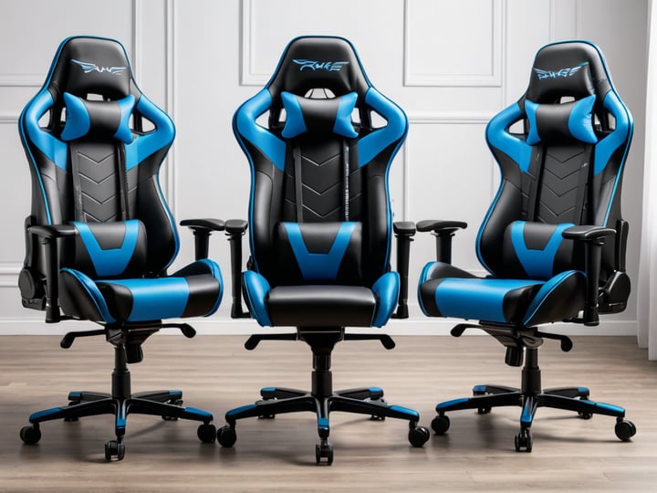 Blue and Black Gaming Chairs-2