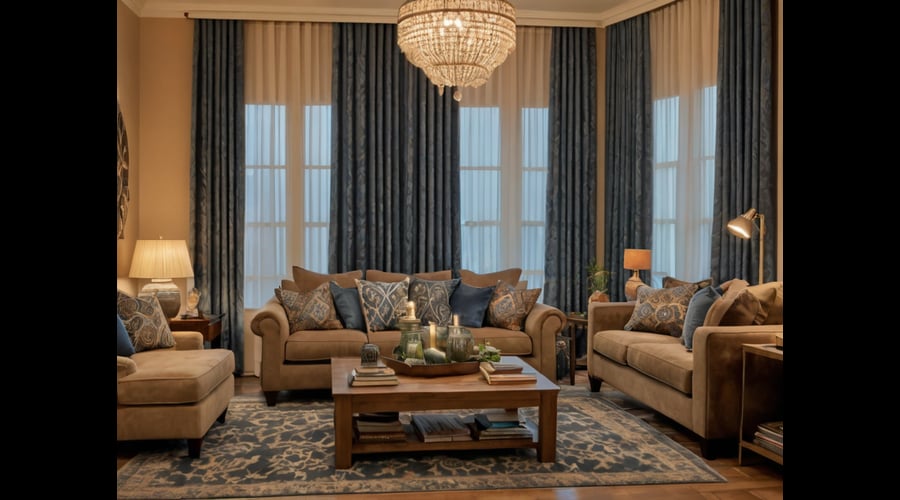 Discover the perfect blue curtains to transform your living room into a serene and inviting space. Explore our curated roundup of stunning options, featuring various styles, materials, and shades to enhance your room's décor.