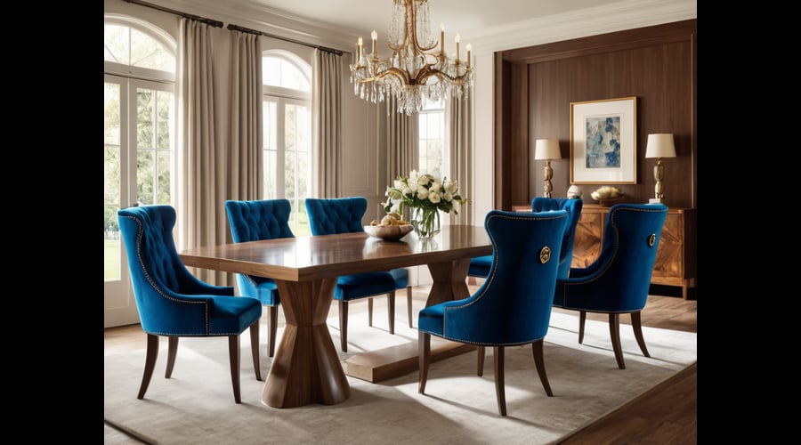 Explore the top-rated blue dining room chairs on the market, perfect for adding color and style to your dining area while providing exceptional comfort and function.