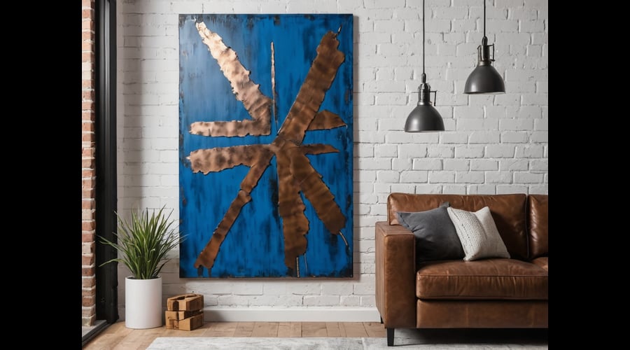 Our Blue Metal Wall Art roundup showcases striking pieces that blend industrial chic with coastal vibes.