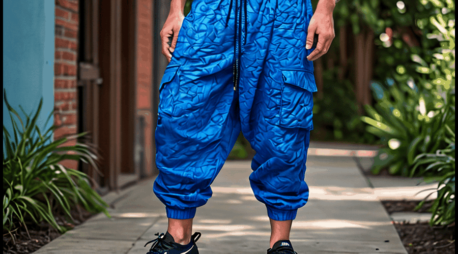Blue Parachute Pants