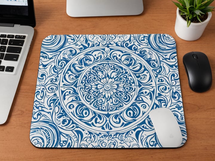 Blue-and-White-Mouse-Pad-5