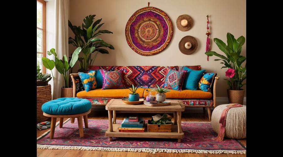 Discover the unique charm of bohemian living in a curated collection of Boho living room furniture, blending eclectic styles, vibrant colors, and a touch of whimsy into your home decor.