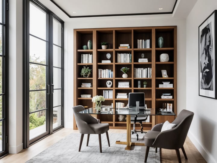 Bookshelves-With-Glass-Doors-4