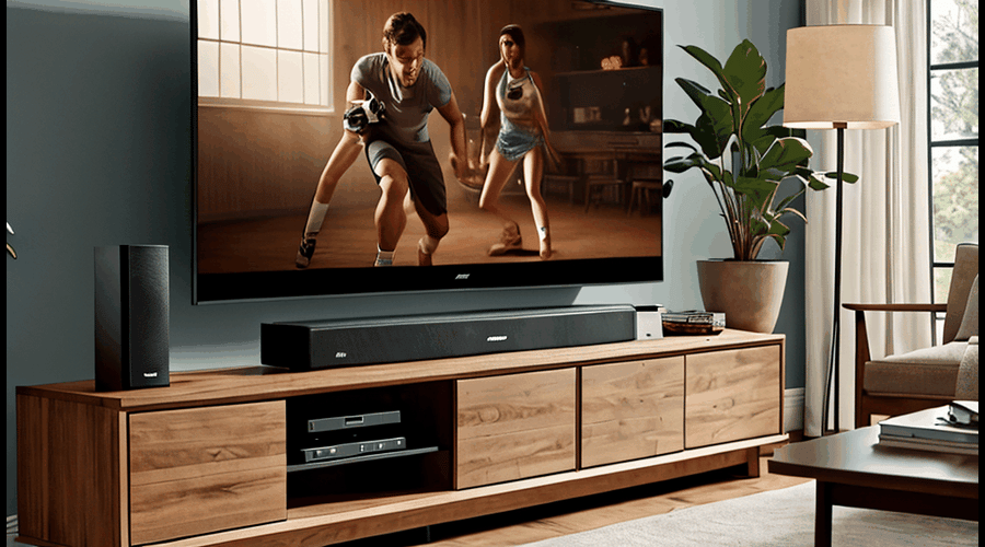 Our Bose Solo 5 Soundbar roundup examines the system's key features, including its powerful 5.1-channel surround sound, clear dialogue enhancement, and elegant design.
