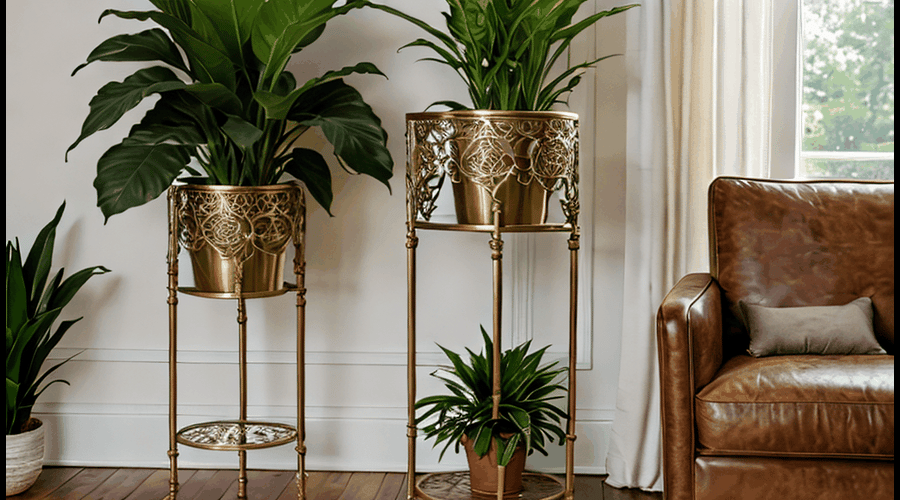 Discover the top brass plant stands for your home in this comprehensive roundup, featuring a selection of stylish and durable options to elevate your indoor garden.