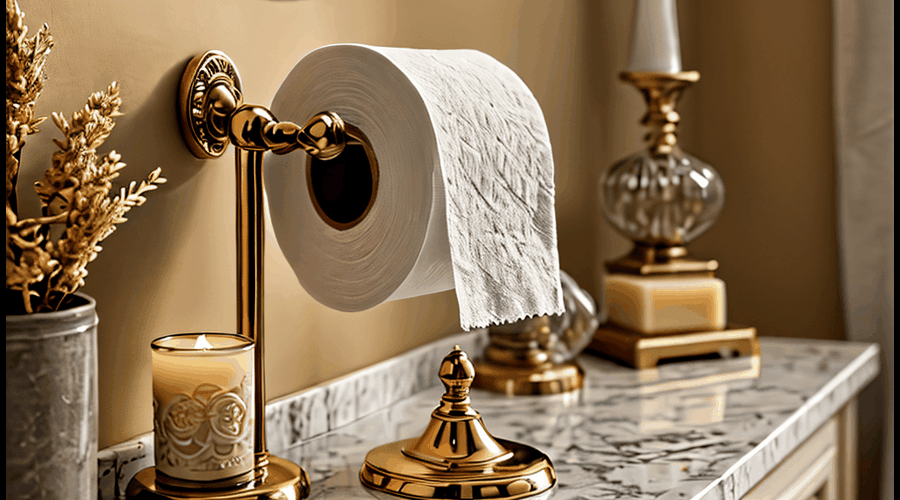 Discover the top brass toilet paper holders in the market, with in-depth reviews and expert recommendations for the best choice that suits your style and budget.