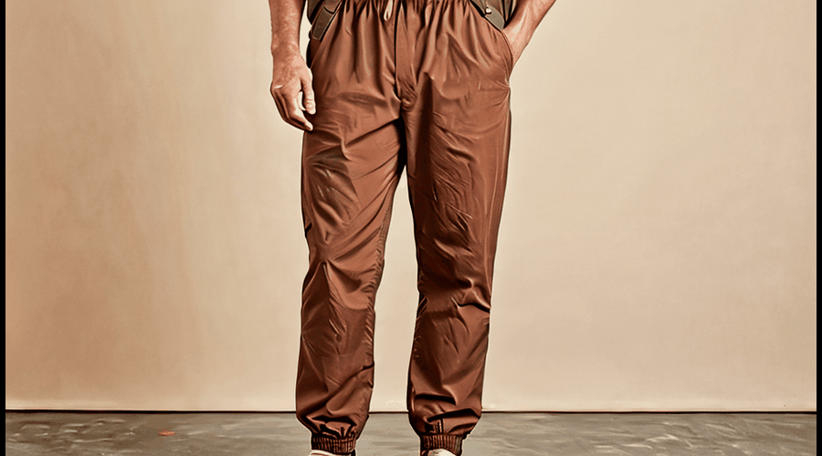 Brown Parachute Pants