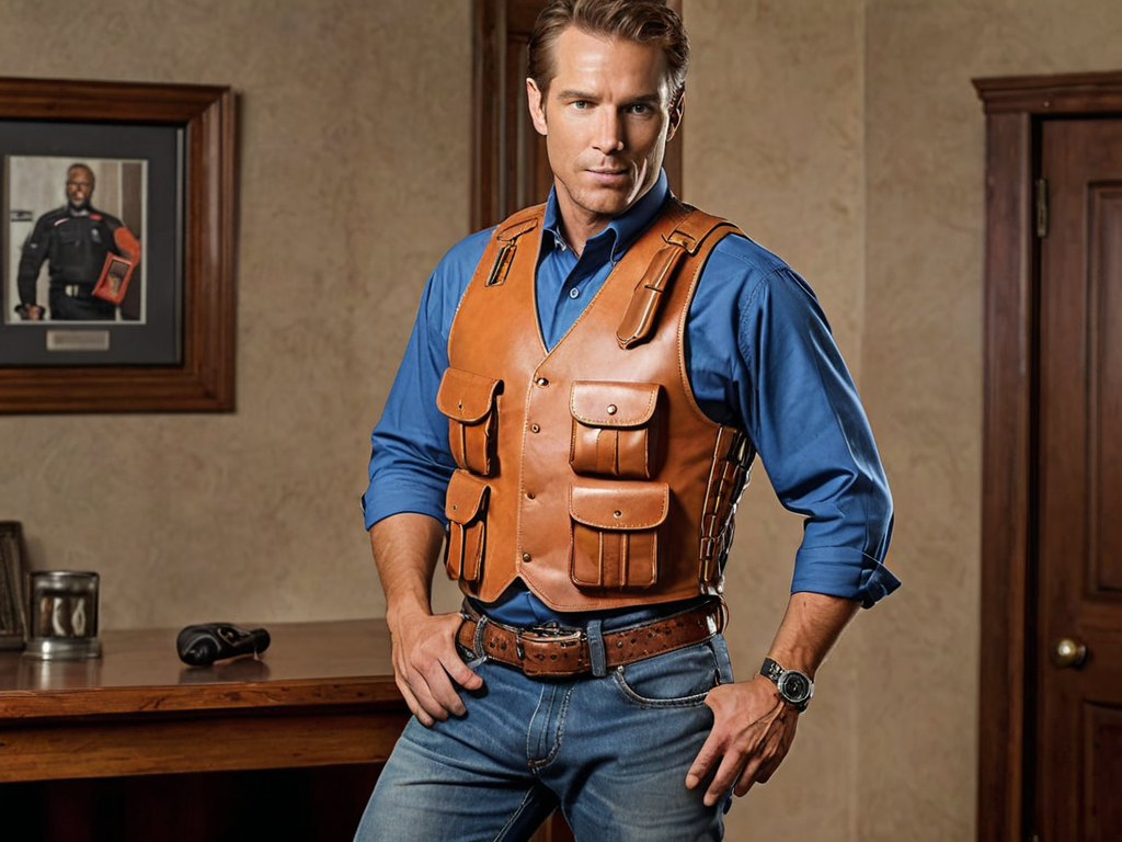 Bulletproof Vests with Gun Holsters-3