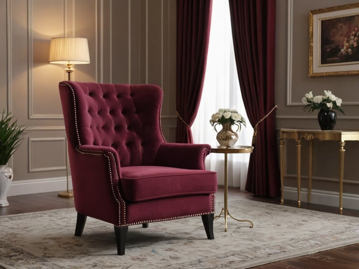 Burgundy-Accent-Chair-5