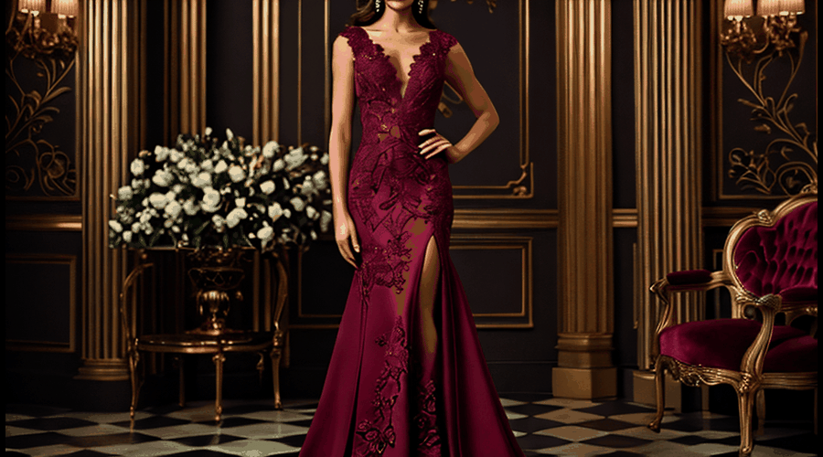 Burgundy Formal Dresses