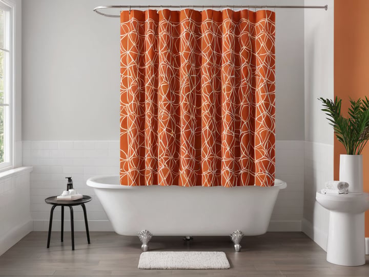 Burnt-Orange-Shower-Curtain-3