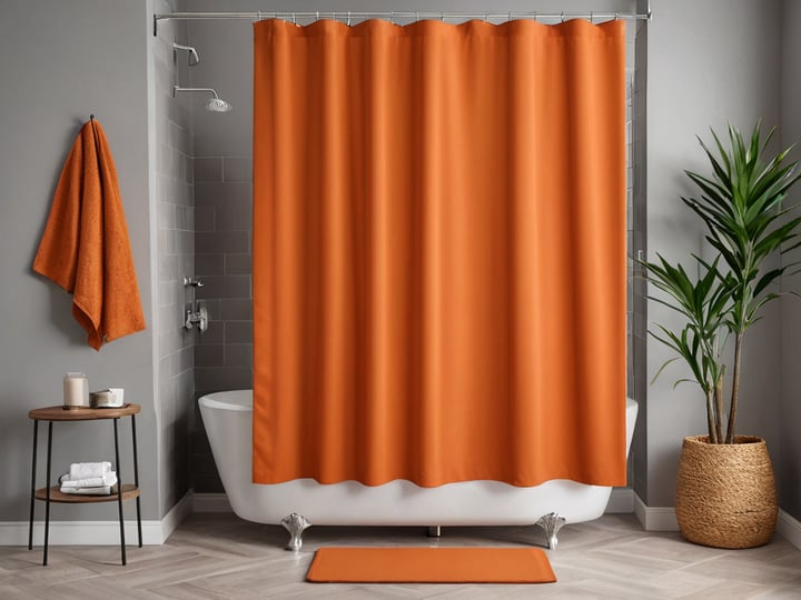 Burnt-Orange-Shower-Curtain-4