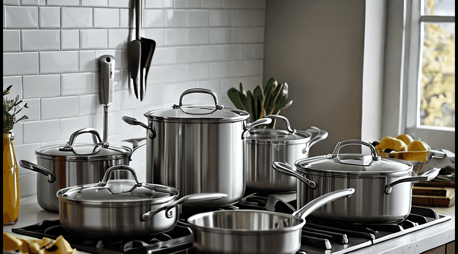 Discover the best Calphalon stainless steel cookware in our comprehensive roundup, featuring top quality products for all your cooking needs.