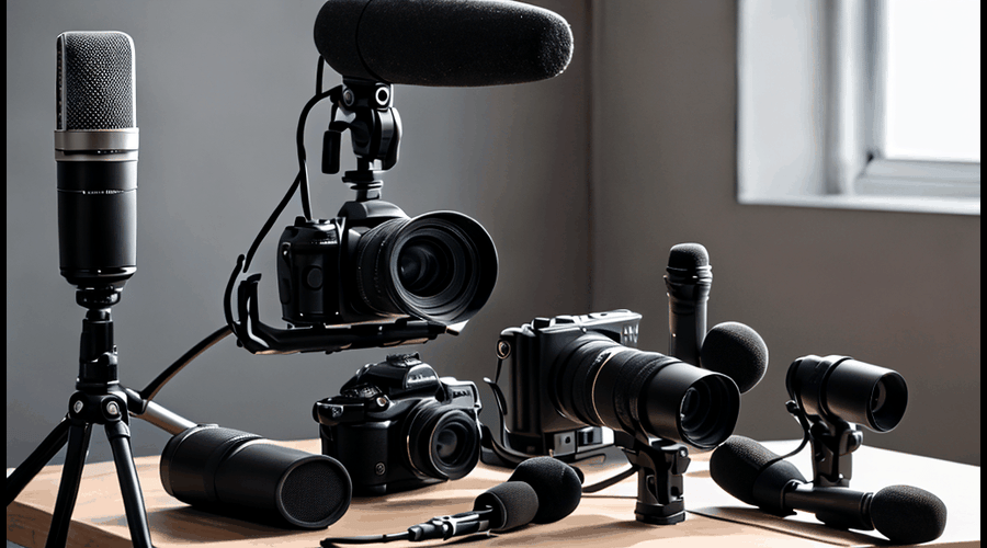 Discover top camera microphones in our product roundup, featuring the latest models for optimal audio quality and effective vlogging. Improve your video captures with our handpicked selection of cameras with built-in microphones.