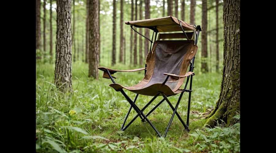 Our camping chair with shade combines comfort and protection, featuring a sturdy frame and adjustable canopy to keep you cool during those long outdoor adventures.