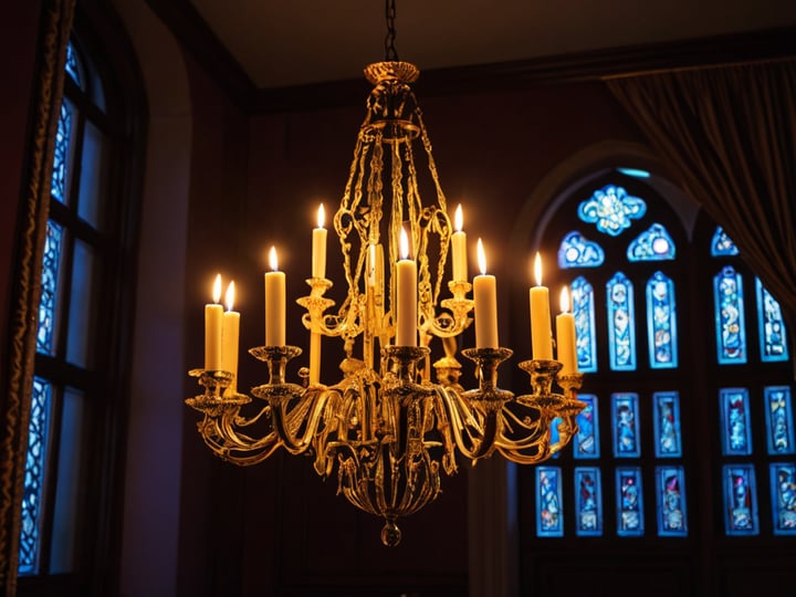 Candle-Chandelier-Non-Electric-4