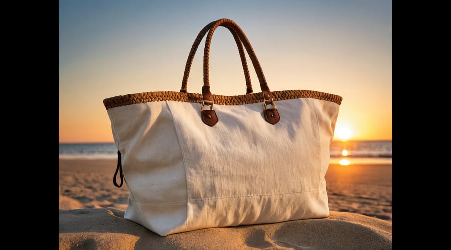 Our canvas beach bags combine durable craftsmanship with versatile style, featuring spacious interiors and comfortable handles for a day at the shore.
