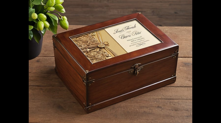 Tie the Knot in Style: 20 Best Card Box Holders for Wedding Day ...