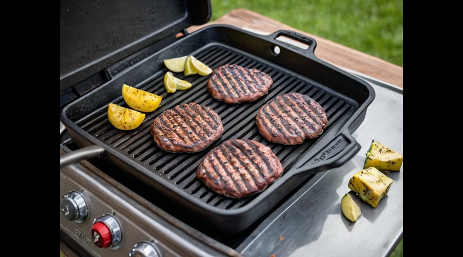 Discover the top-rated cast iron griddles for your grill, perfect for cooking delicious and evenly-cooked meals, while enhancing your outdoor cooking experience.