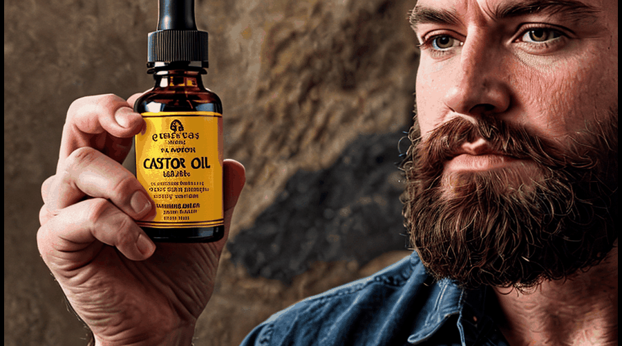 Discover the best castor oil products that promote healthy beard growth, providing natural remedies for strong and luscious facial hair in this comprehensive roundup.