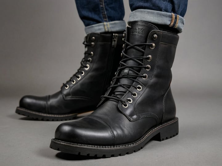 Casual-Boots-Mens-Black-5