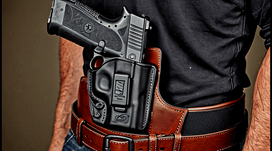 Center Console Gun Holsters