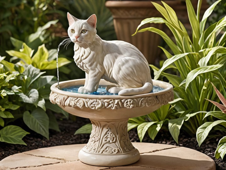Ceramic-Cat-Fountain-3