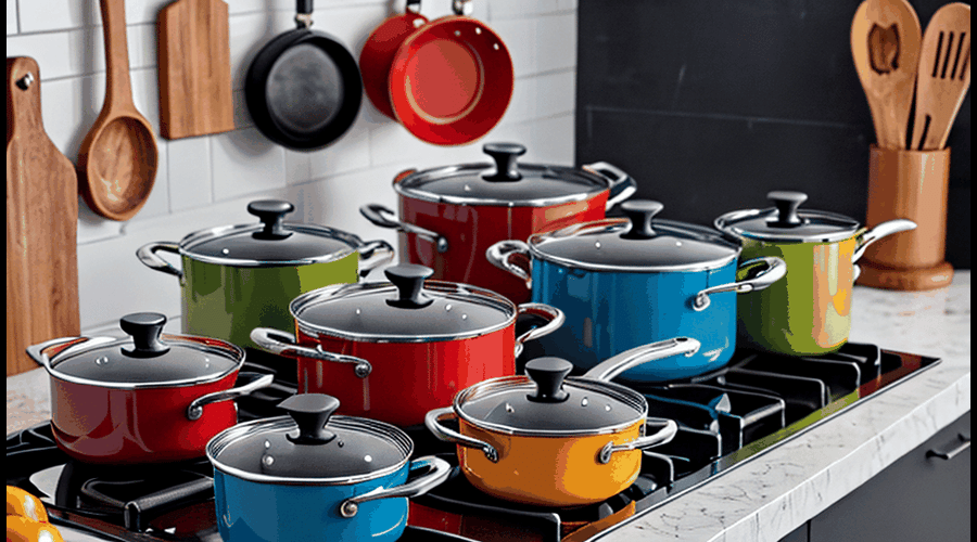 Explore the top-rated ceramic pots and pans sets, perfect for versatile and eco-friendly cooking, featuring durable materials and vibrant colors for your kitchen. Discover the best options available in this comprehensive roundup.