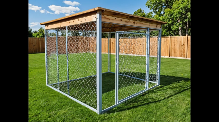 This comprehensive guide reviews the top chain link dog kennel panels, comparing features like corrosion resistance, mesh size, and frame durability to help you choose the right enclosure for your pet.