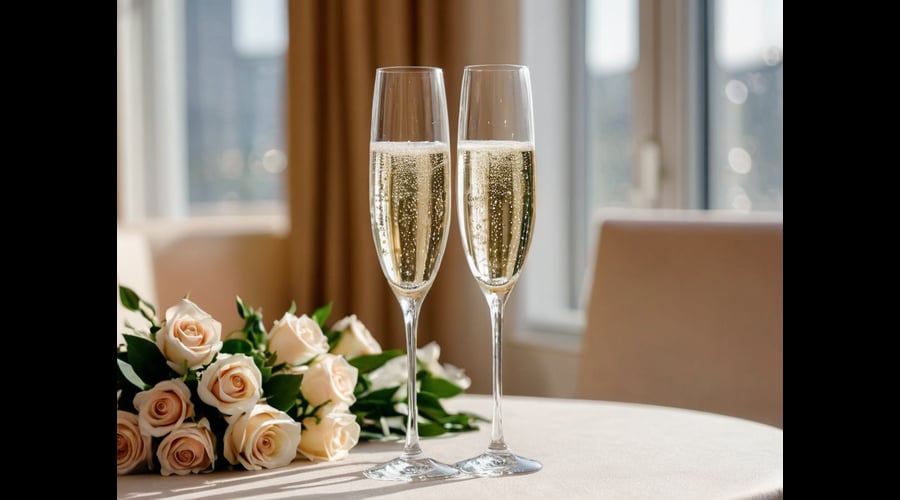 Discover the perfect champagne flutes for your wedding, featuring a curated selection of elegant and stylish designs for a memorable and lavish celebration.