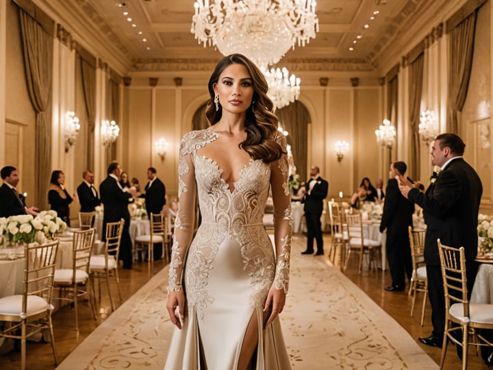 Champagne-Long-Sleeve-Dresses-3