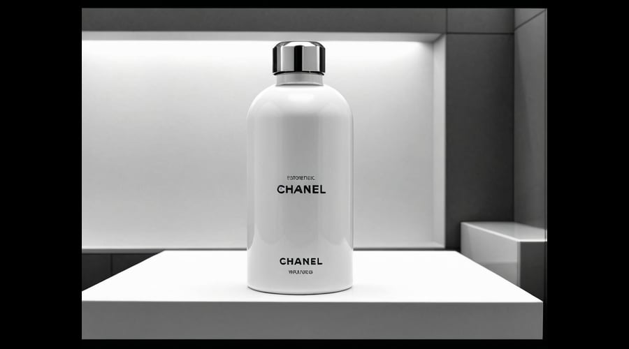 Discover the elegant water bottles from Chanel's iconic lineup, featuring their signature design elements in practical, stylish solutions for your hydration needs.