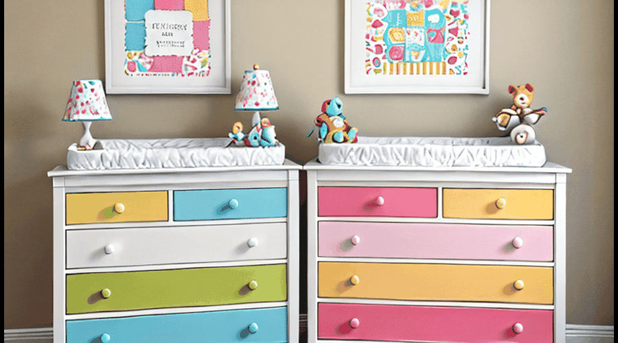 Discover the perfect changing table topper for your dresser, as we round up the top picks for a comfortable and stylish baby-changing experience.