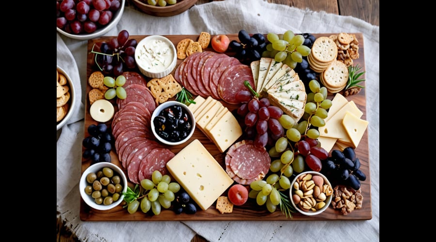 A carefully curated comparison of the best charcuterie boards featuring handles, designed to keep your snacks fresh and accessible.