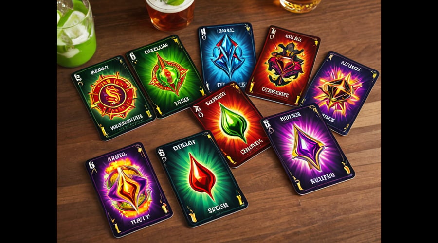 Looking for a fun way to enhance your gaming night? Our Charge It To The Game Drinking Cards come to the rescue! These clever cards let players rack up points to be paid off with drinks later, combining friendly competition with the perfect icebreaker for any game session.