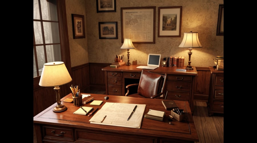 A handpicked selection of cherry wood desks that blend elegant craftsmanship with lasting quality, perfect for both home and office environments.