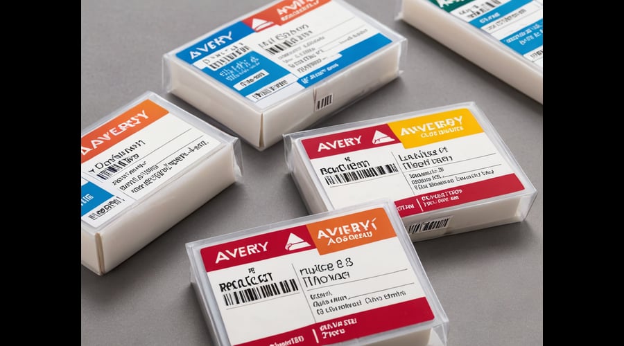 Customize and Organize with the Top 50 Clear Avery Labels