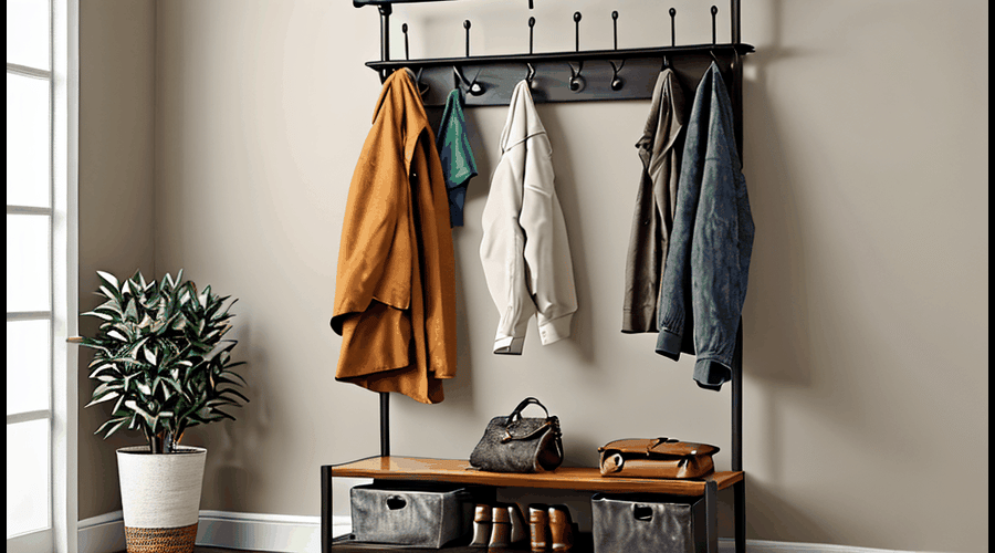 Discover the top coat racks with umbrella stands, perfect for organizing and storing your outdoor essentials while adding a stylish touch to your entryway.