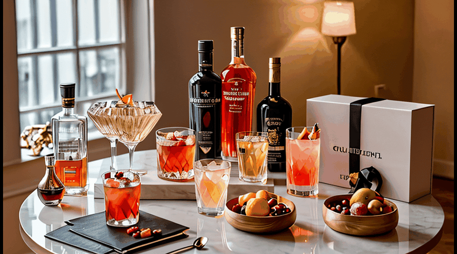 Find the perfect cocktail gift for your favorite mixologist or hostess with our curated selection of specialty liquors, mixers, and cocktail-making equipment.