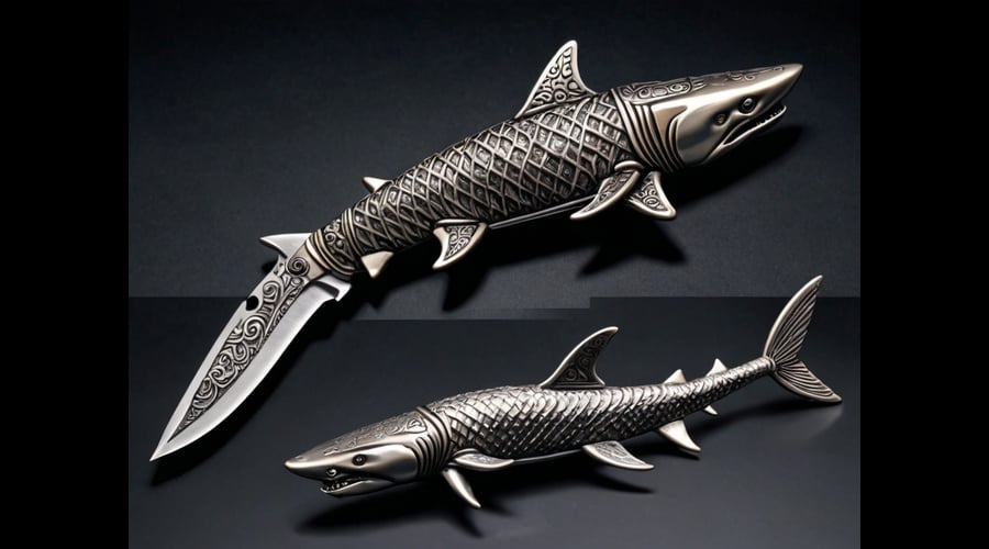 A detailed examination of Cold Steel's Pocket Shark, featuring 1015 steel construction, ergonomic handle design, and expertly balanced blade.