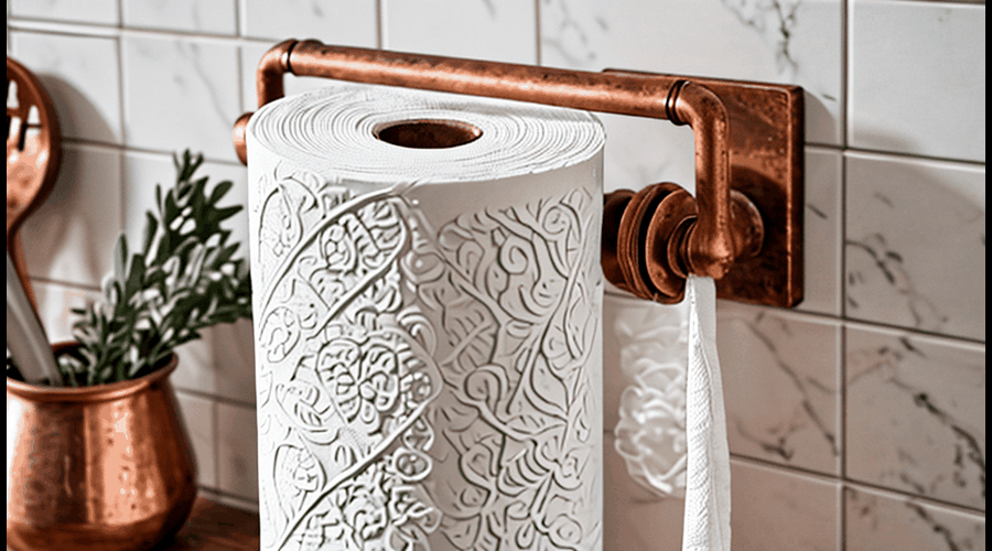 Our copper paper towel holder roundup examines stylish, corrosion-resistant options that blend functionality with tarnish-free design.