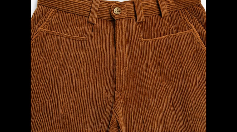 Our corduroy bell bottom pants combine vintage charm with modern comfort, featuring durable construction and flexible waistbands for a flattering fit.